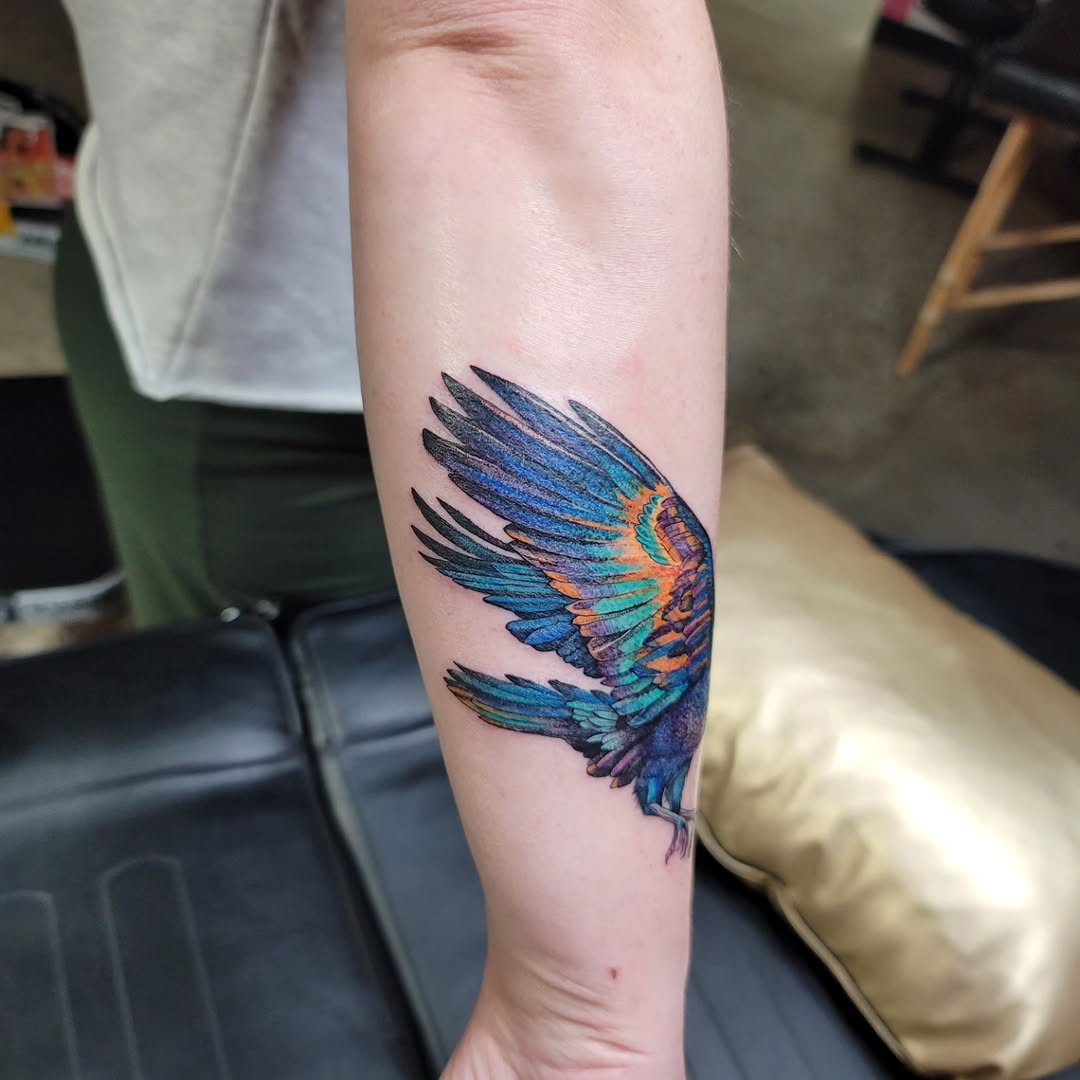 Tattoo by @xxvalhalla_tattoosxx — illustrative, realism