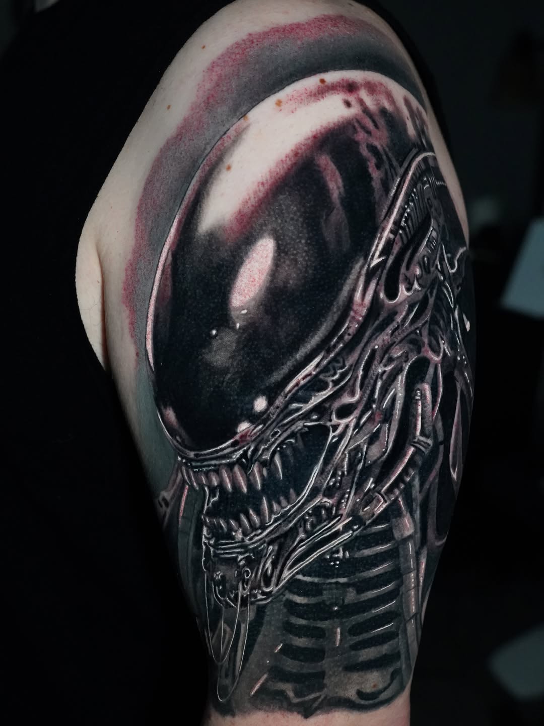 Tattoo by @joshphillipstattoos — realism, dark_realism