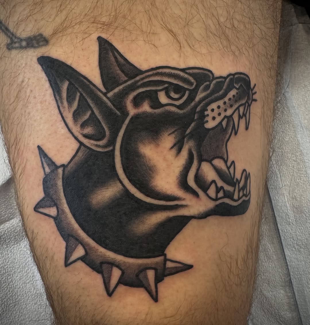 Tattoo by @notmikewilson โ american_traditional, black_and_grey