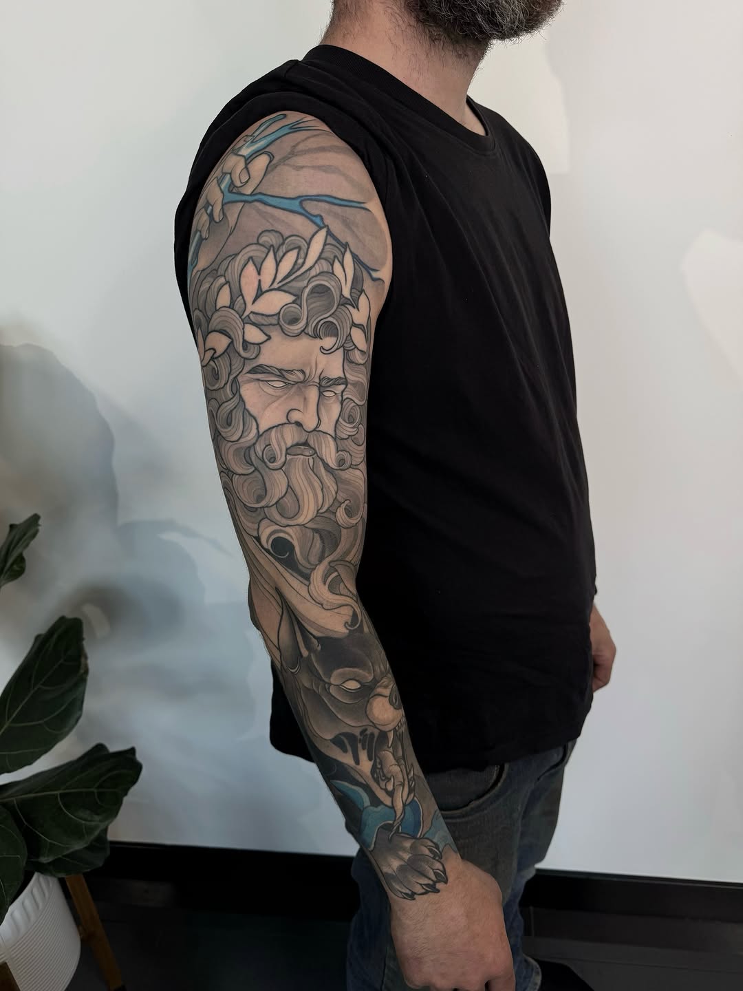 Tattoo by @anne_core — realism, black_and_grey