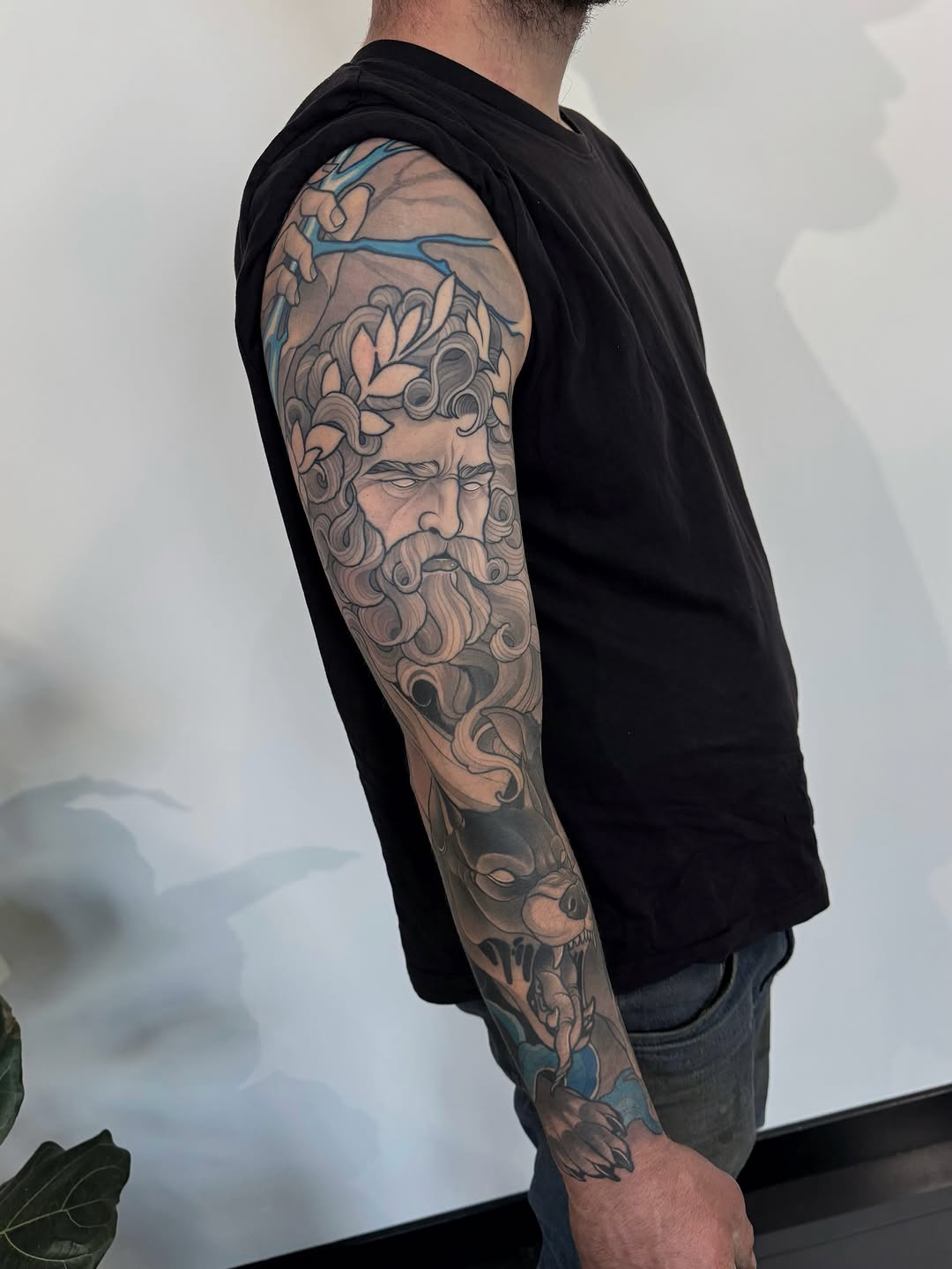 Tattoo by @anne_core — realism, black_and_grey