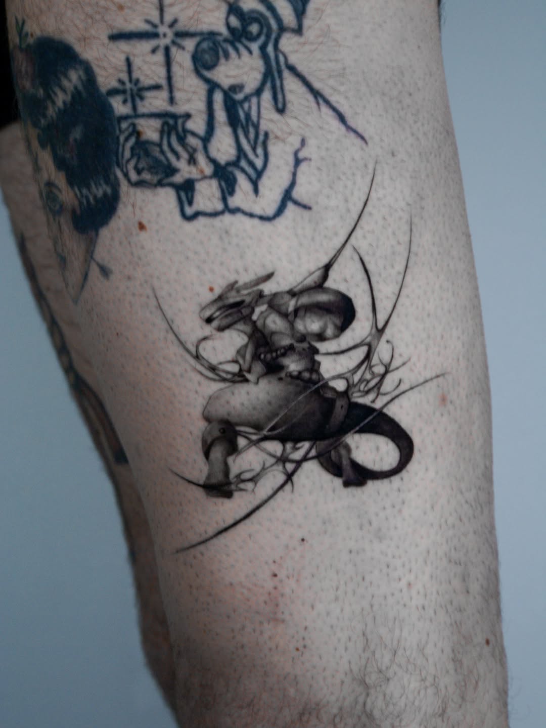 Tattoo by @martav.ink — realism, black_and_grey