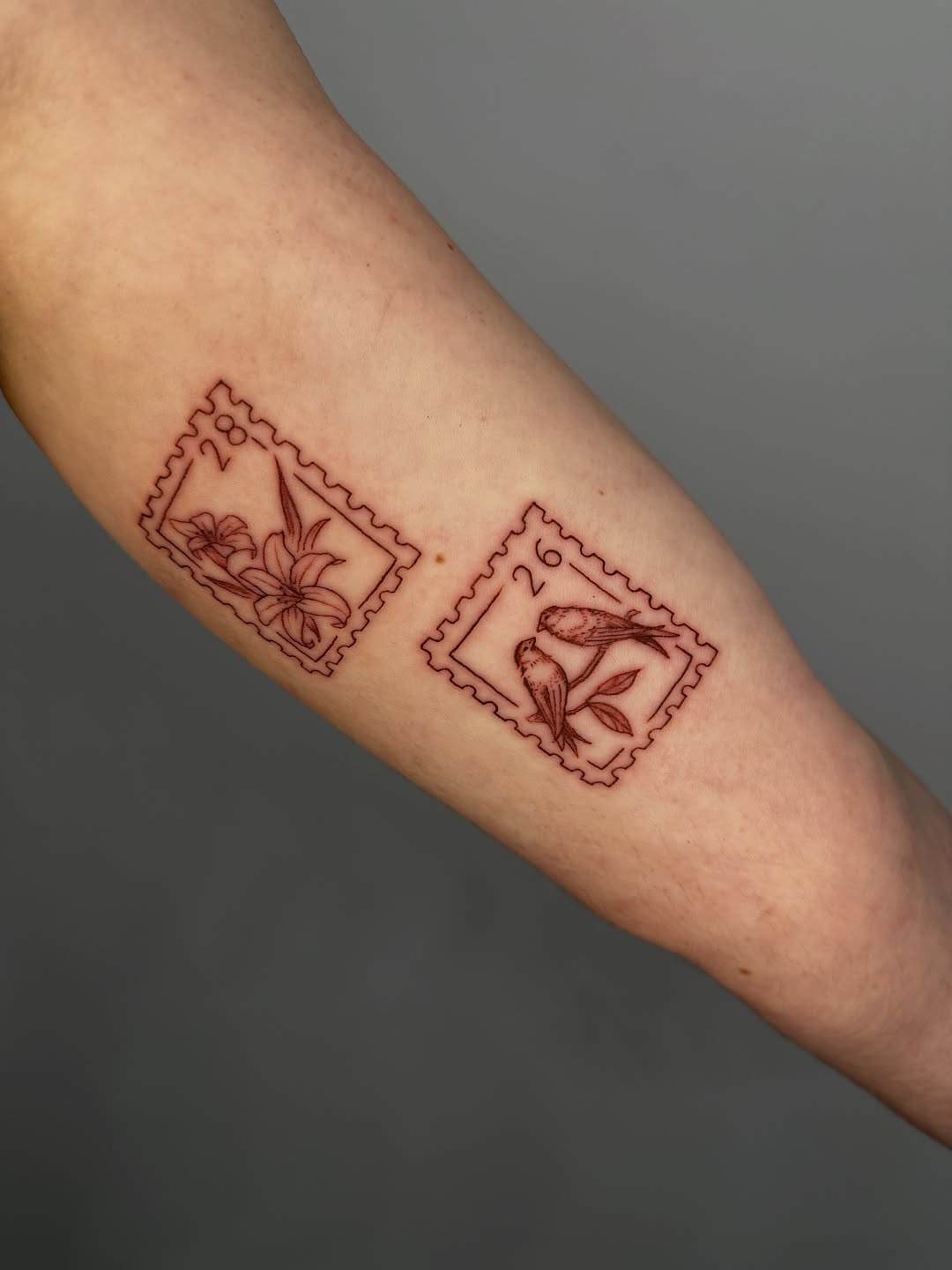 Tattoo by @tattoosbydarci โ fine_line
