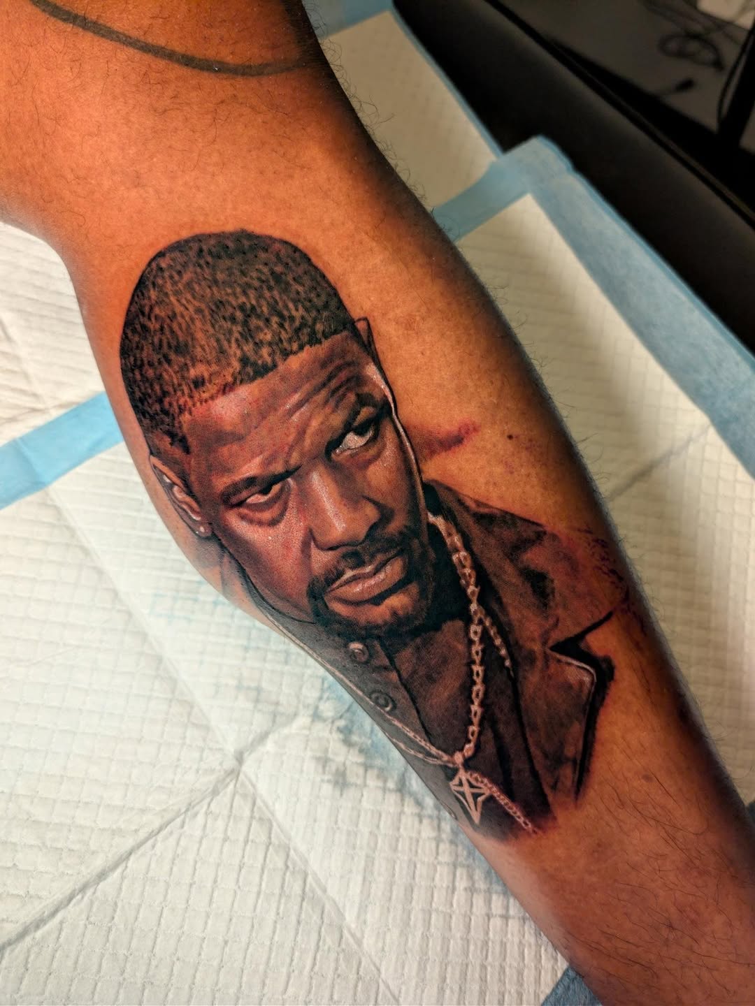 Tattoo by @claudink — realism, black_and_grey