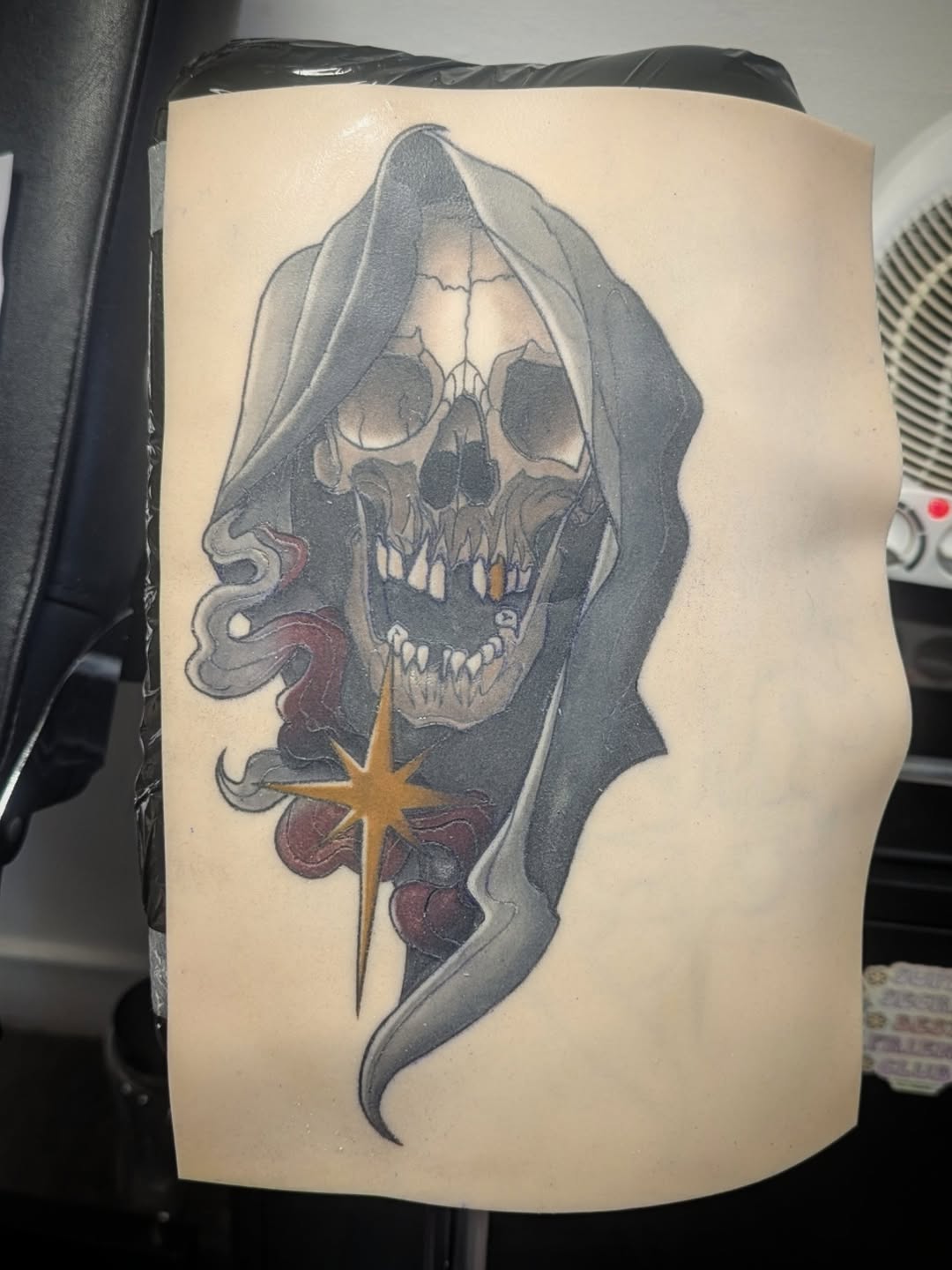 Tattoo by @maidencrone_tattoo — dark_realism