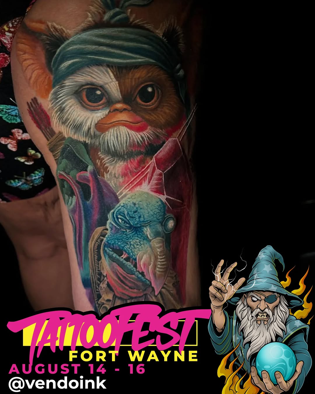 Tattoo by @vendoink — realism, new_school