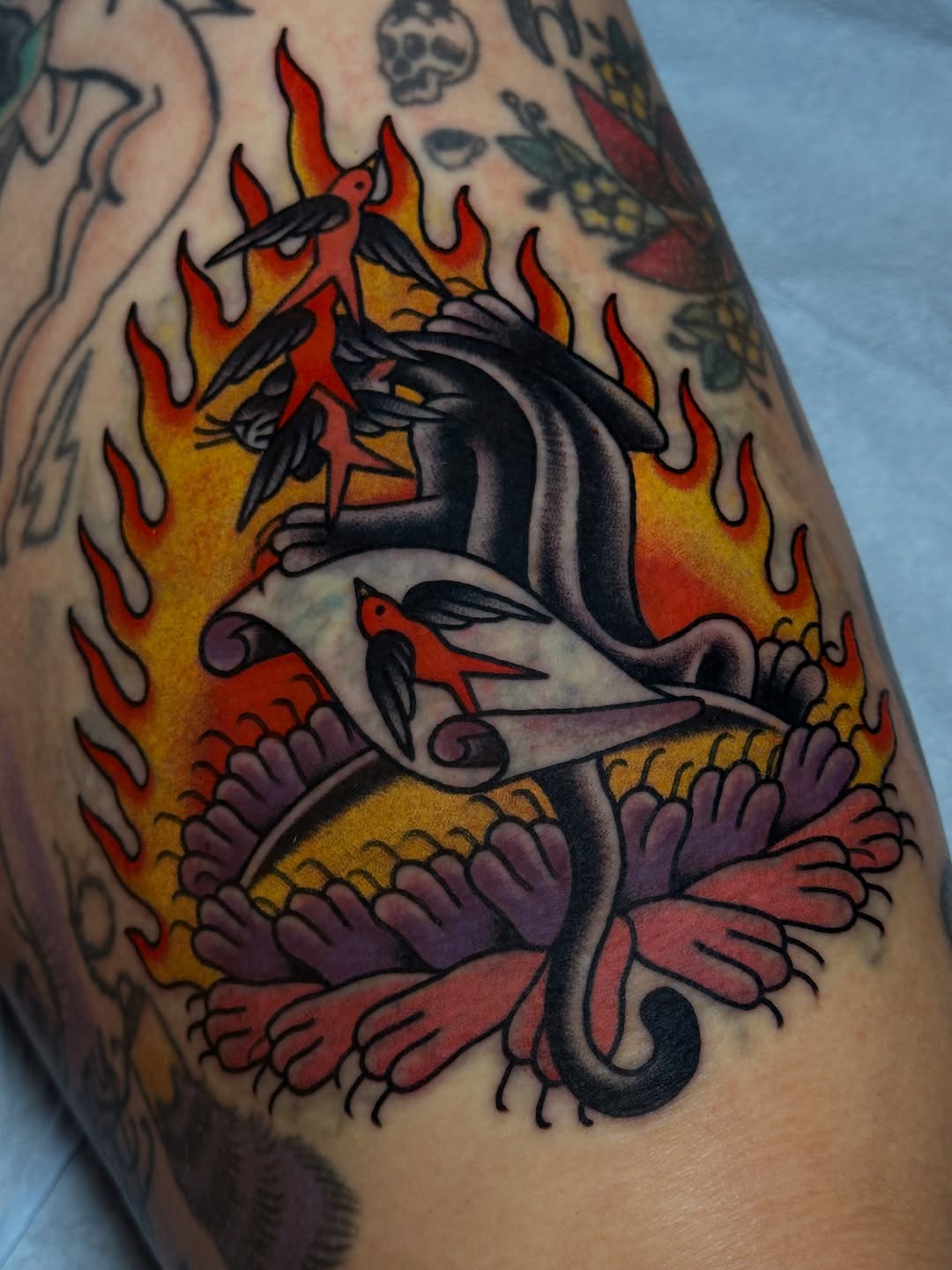 Tattoo by @beexgood — american_traditional