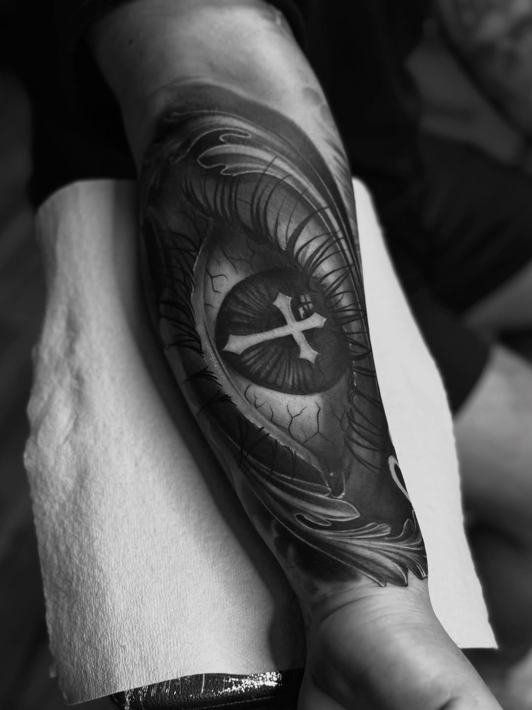 Tattoo by @yackolettersx6 — realism, black_and_grey