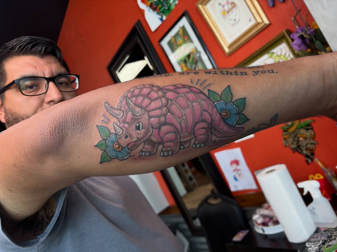 Tattoo by @blkndrose — new_school