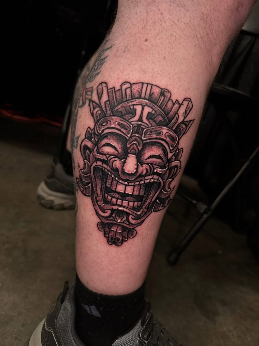 Tattoo by @andrewwatkinstattoos — black_and_grey, realism