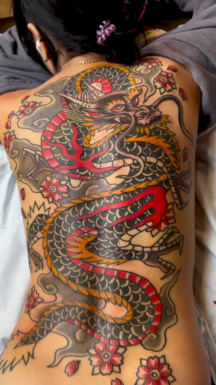 Tattoo by @elibernaltattoo — japanese_irezumi