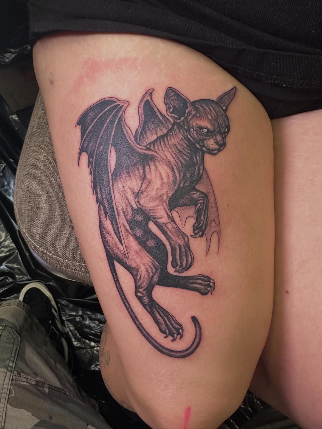 Tattoo by @lenca_art โ black_and_grey, realism