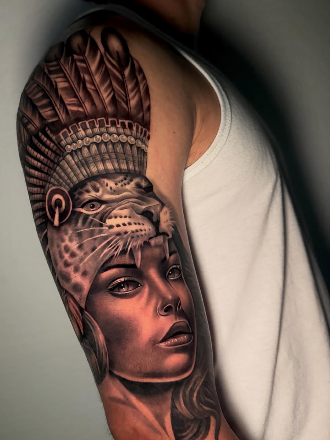 Tattoo by @dhtattoo — realism, black_and_grey