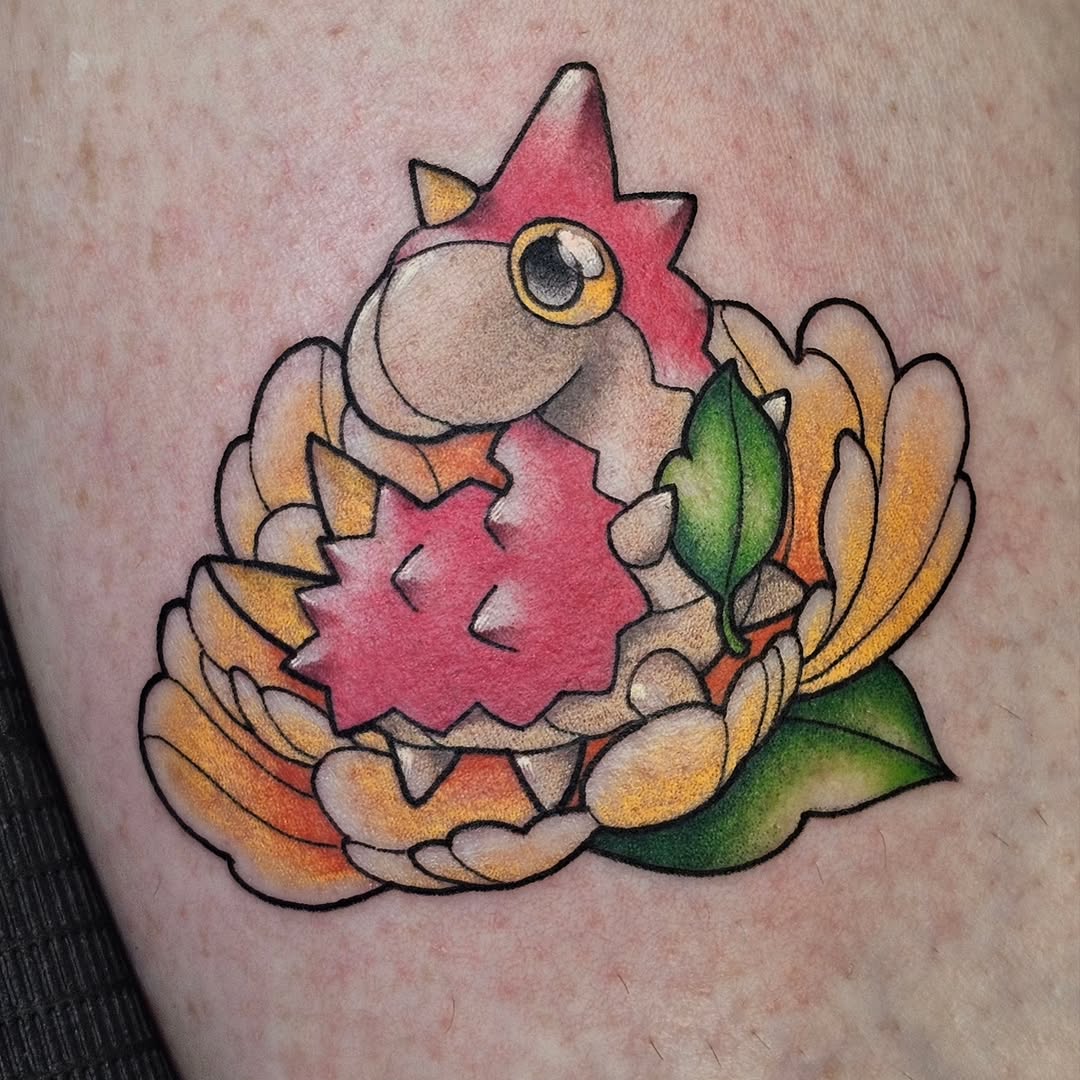 Tattoo by @tatoutofhell — new_school, anime