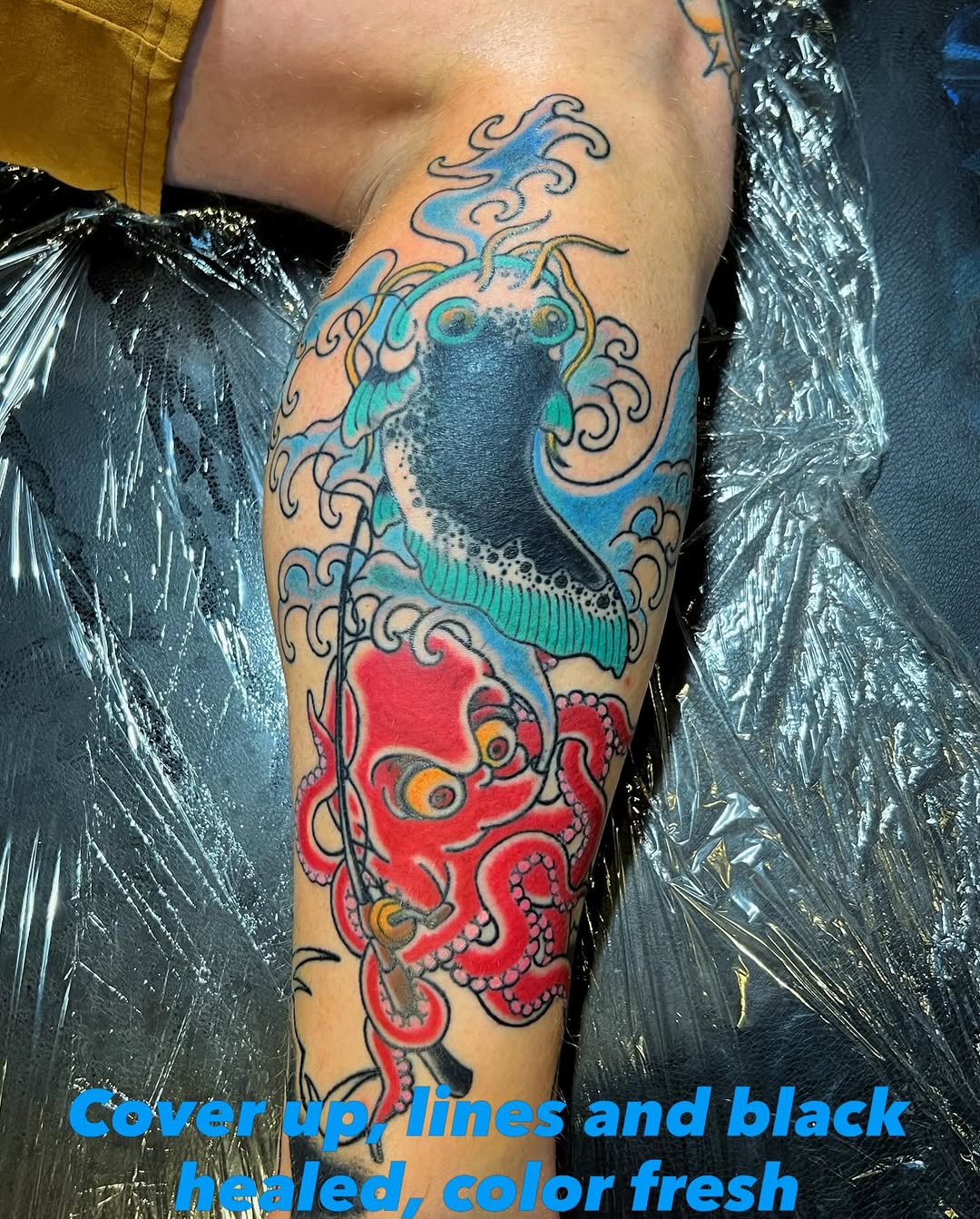 Tattoo by @sloanxkettering — japanese_irezumi, illustrative