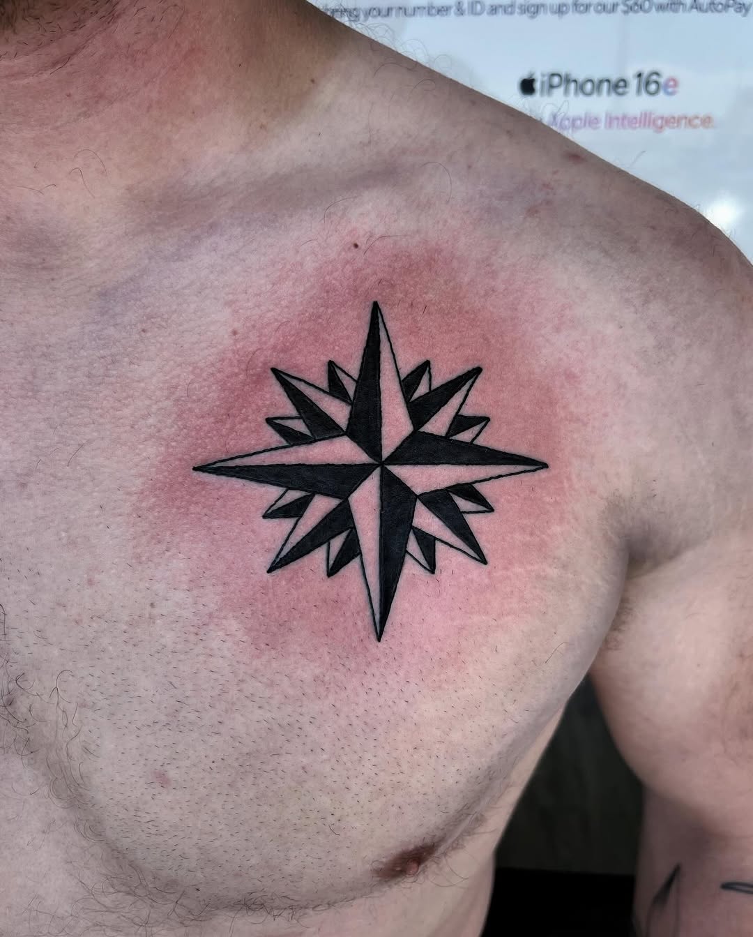 Tattoo by @sloanxkettering — geometric, blackwork