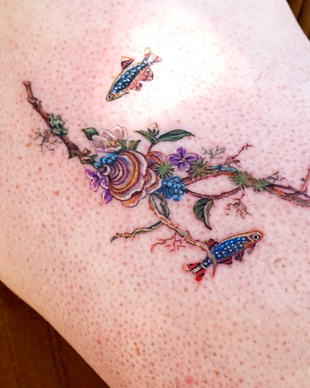 Tattoo by @1sle_tattoo — realism, fine_line