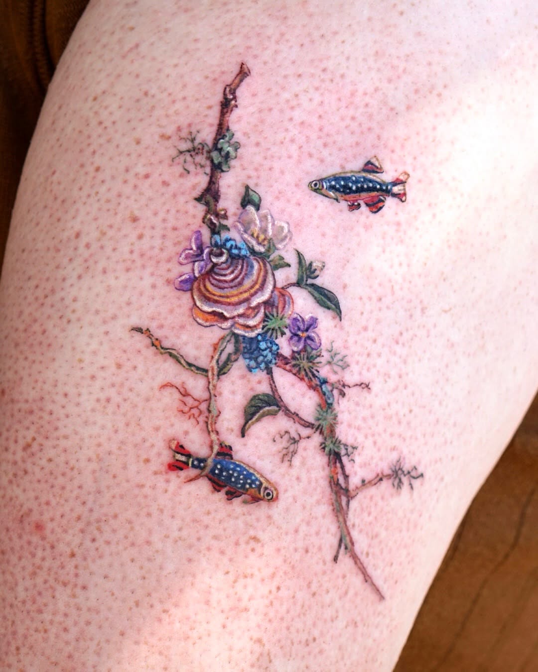 Tattoo by @1sle_tattoo — realism, fine_line