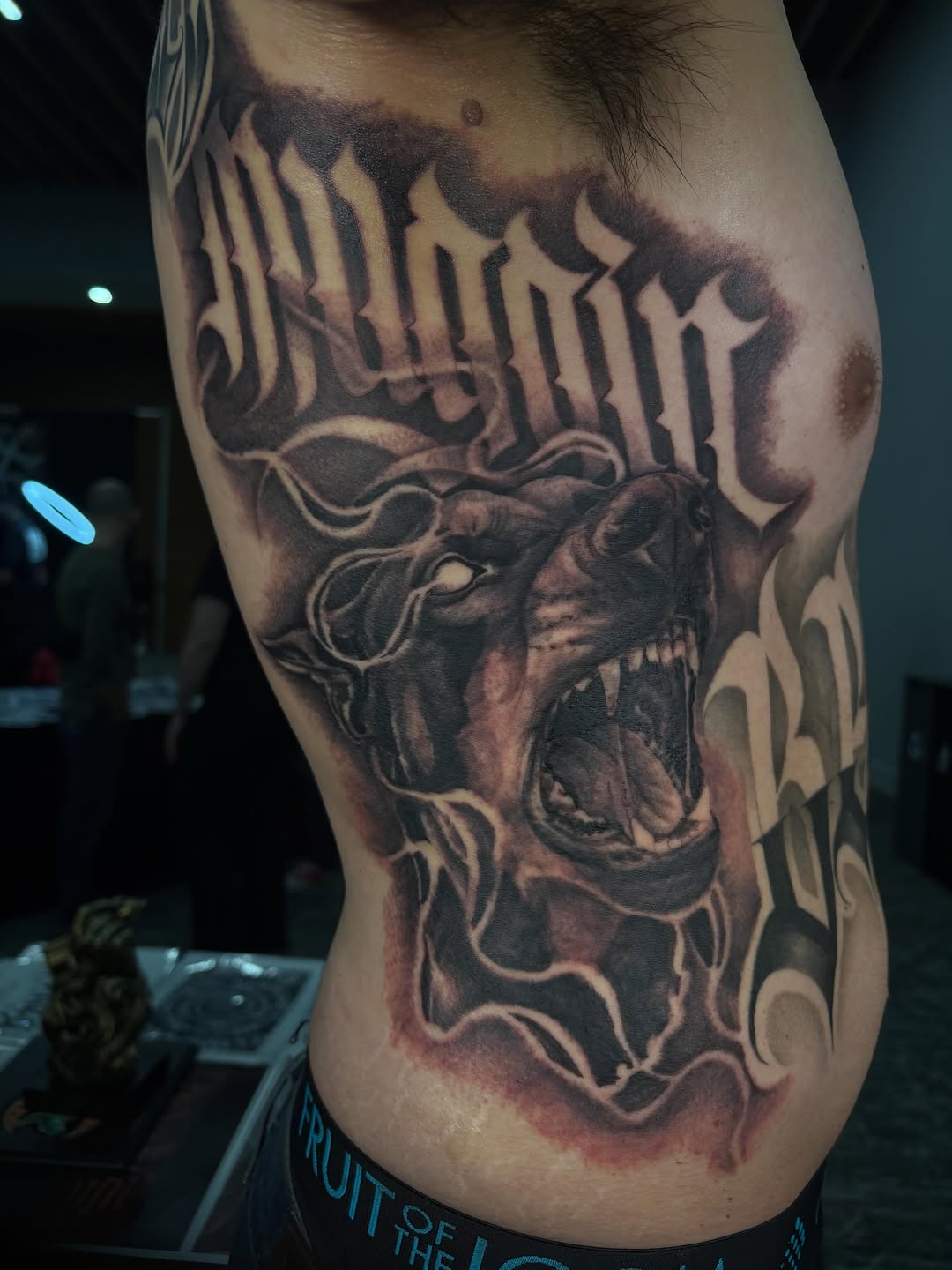Tattoo by @trustydizon — blackwork, realism