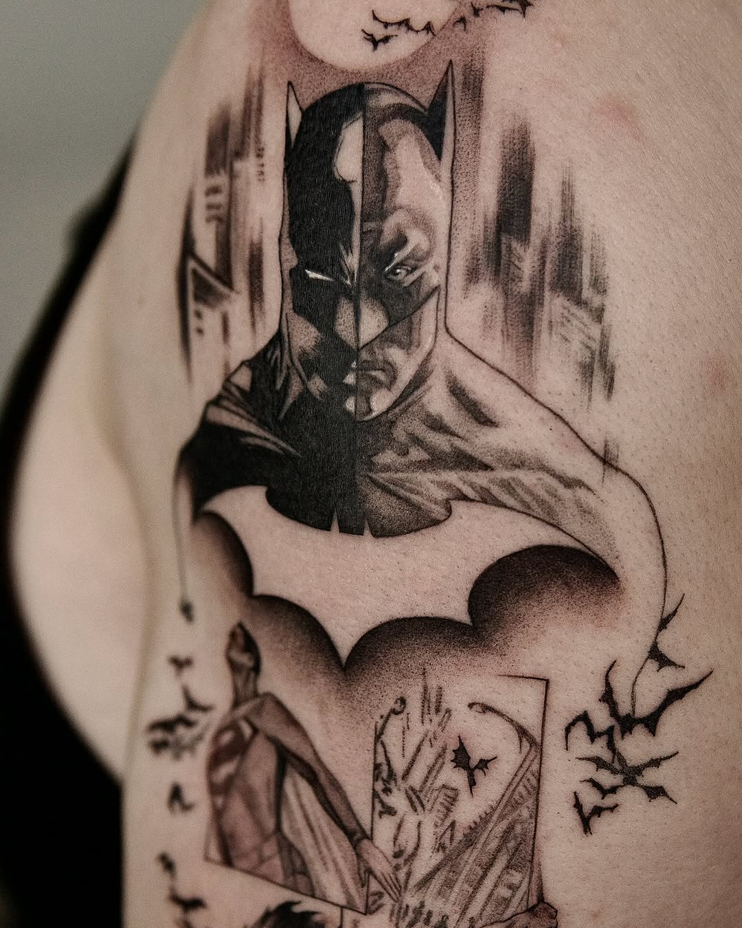 Tattoo by @oori_tattoo — black_and_grey, realism