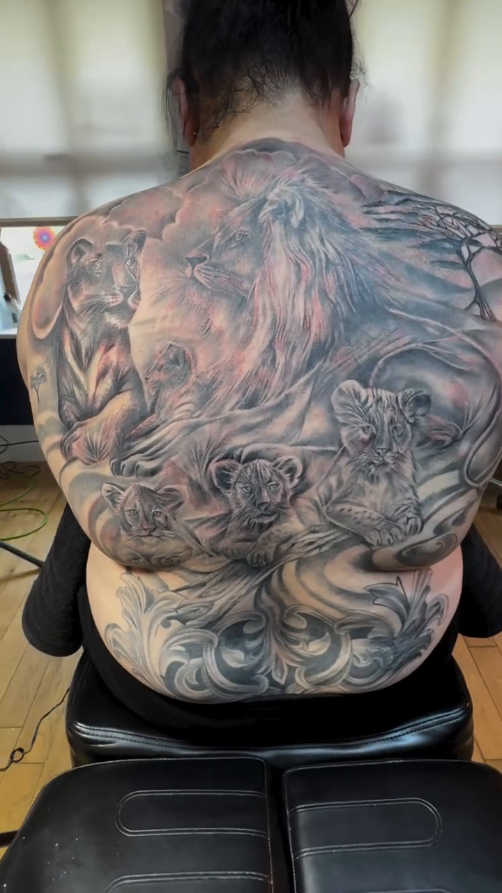 Tattoo by @tattookaren — realism, black_and_grey