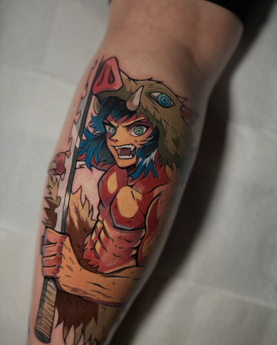 Tattoo by @lesha.misho — anime