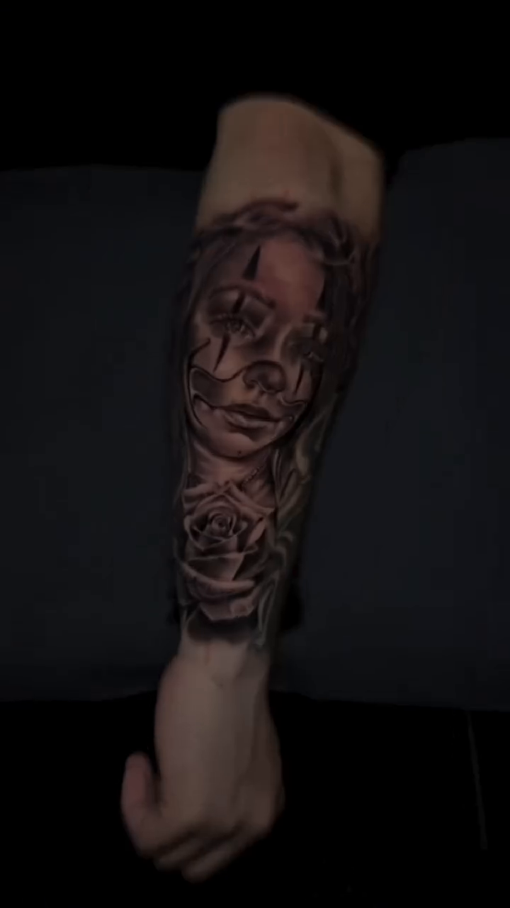 Tattoo by @aztec_tatt — black_and_grey, realism
