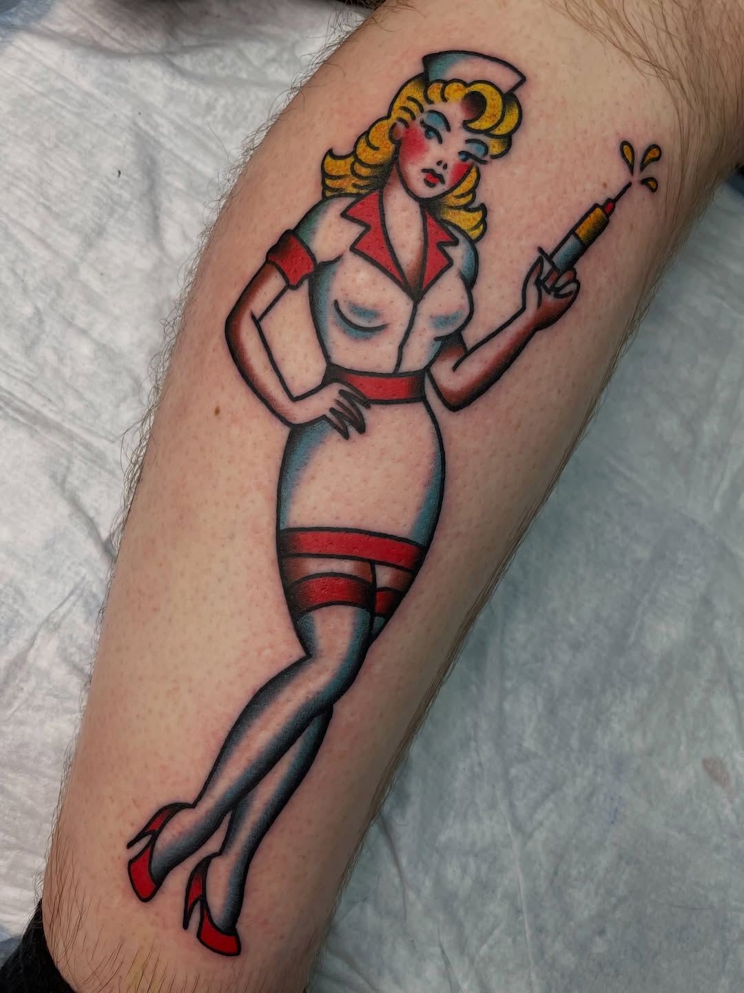 Tattoo by @tomtaylortattoo — american_traditional