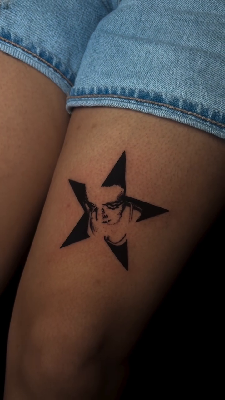 Tattoo by @moonee.ink — black_and_grey, realism