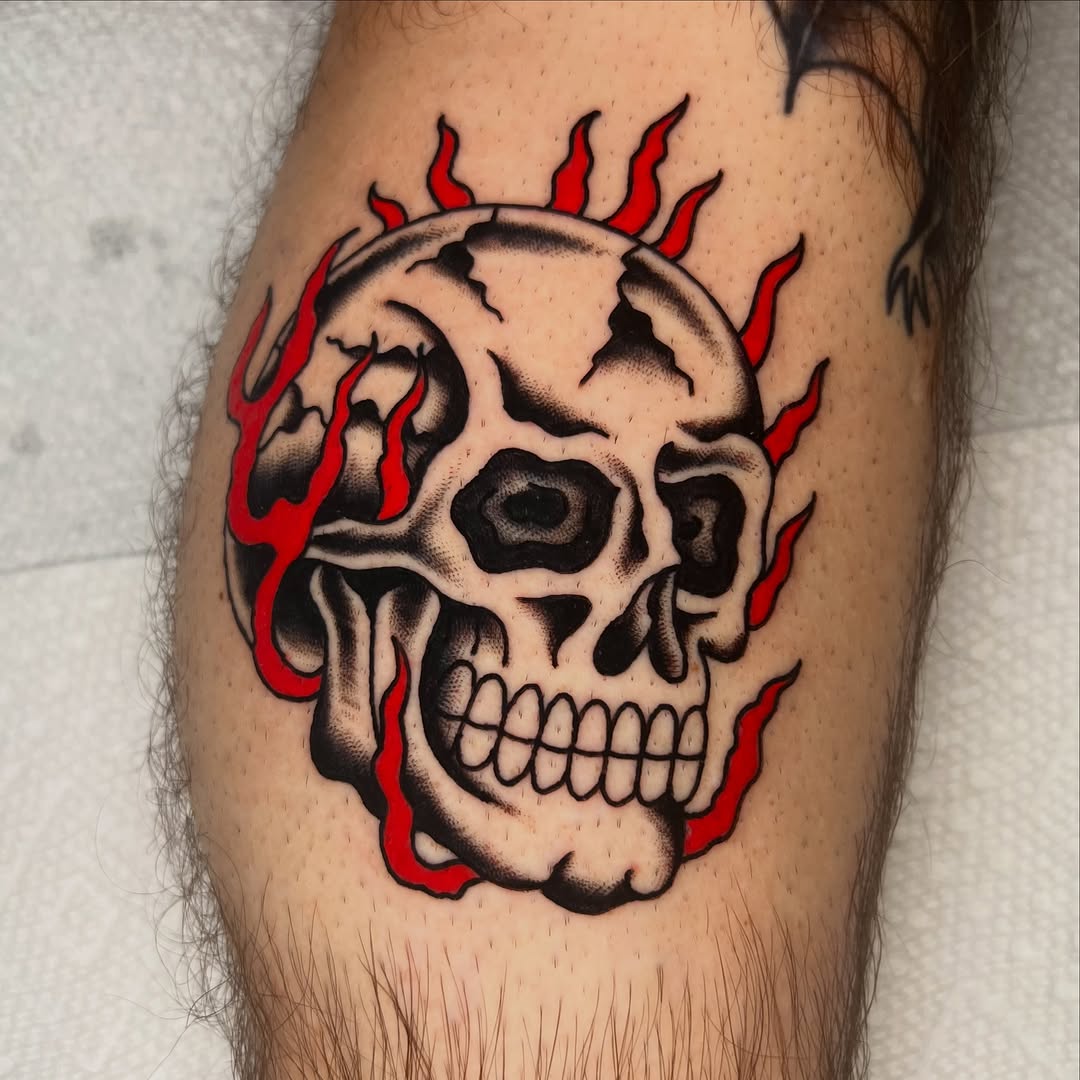 Tattoo by @peteherg — american_traditional