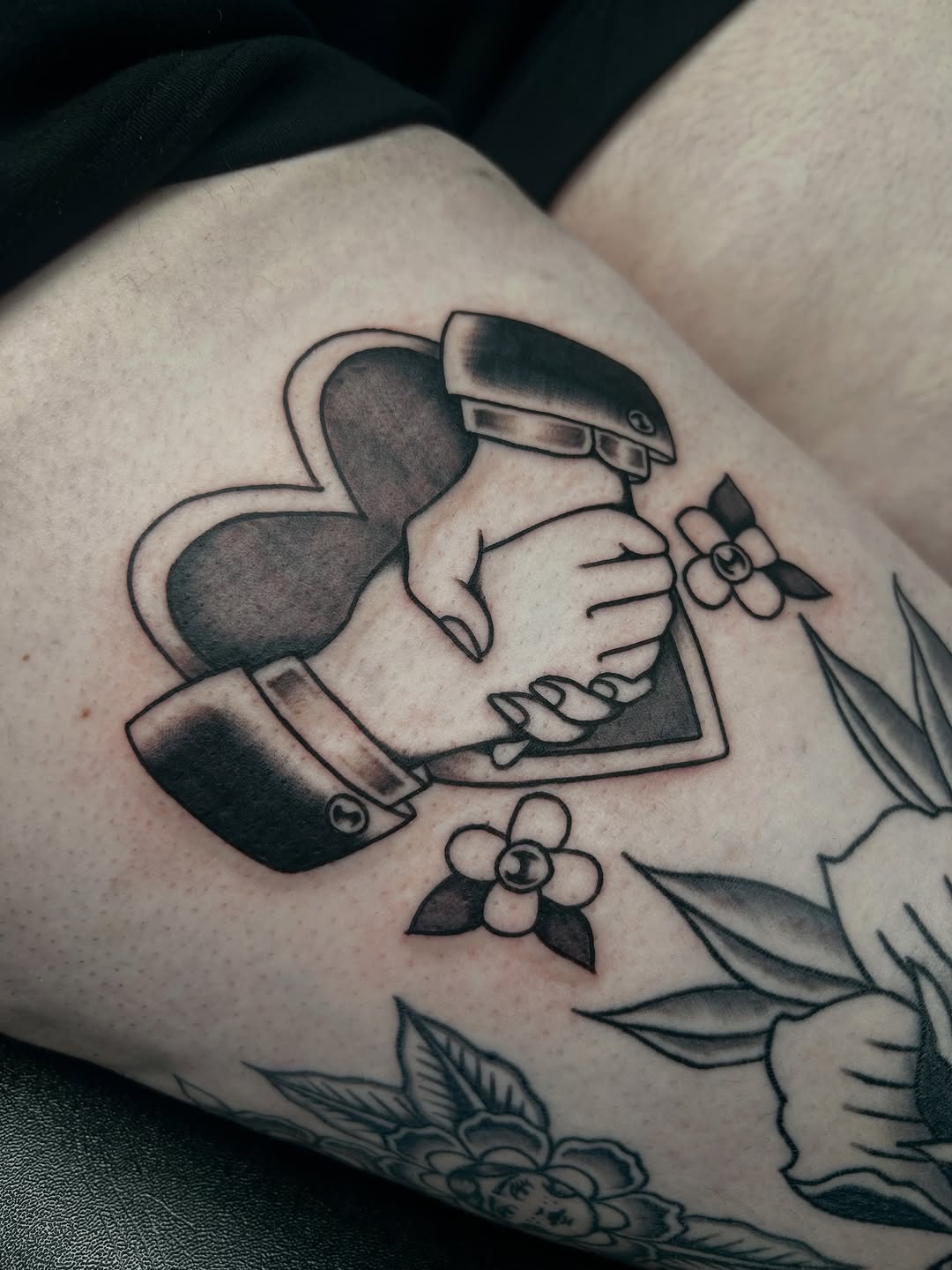 Tattoo by @dylanjamestattooer — american_traditional, illustrative