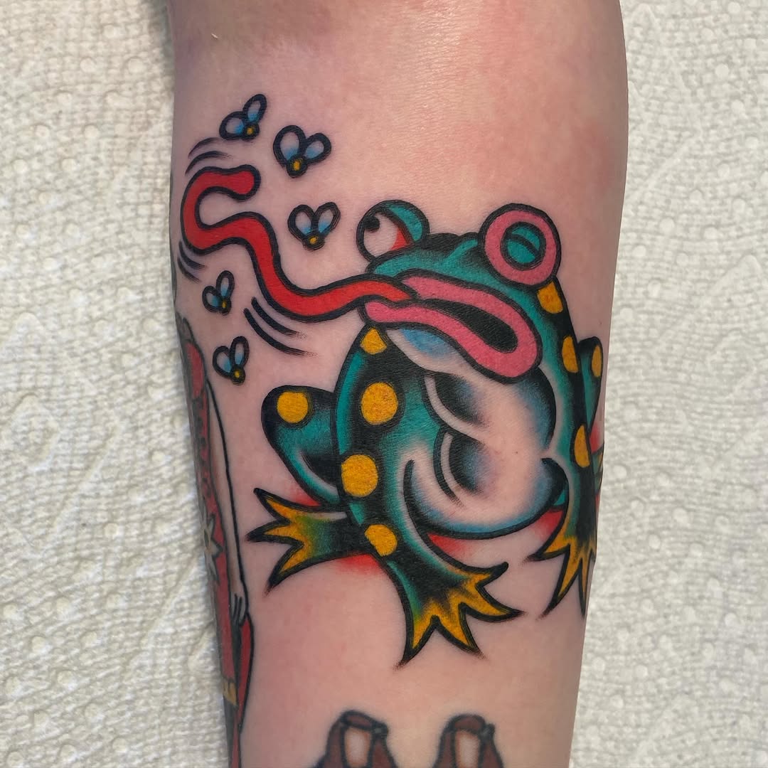 Tattoo by @thedeadwhatever — american_traditional, illustrative