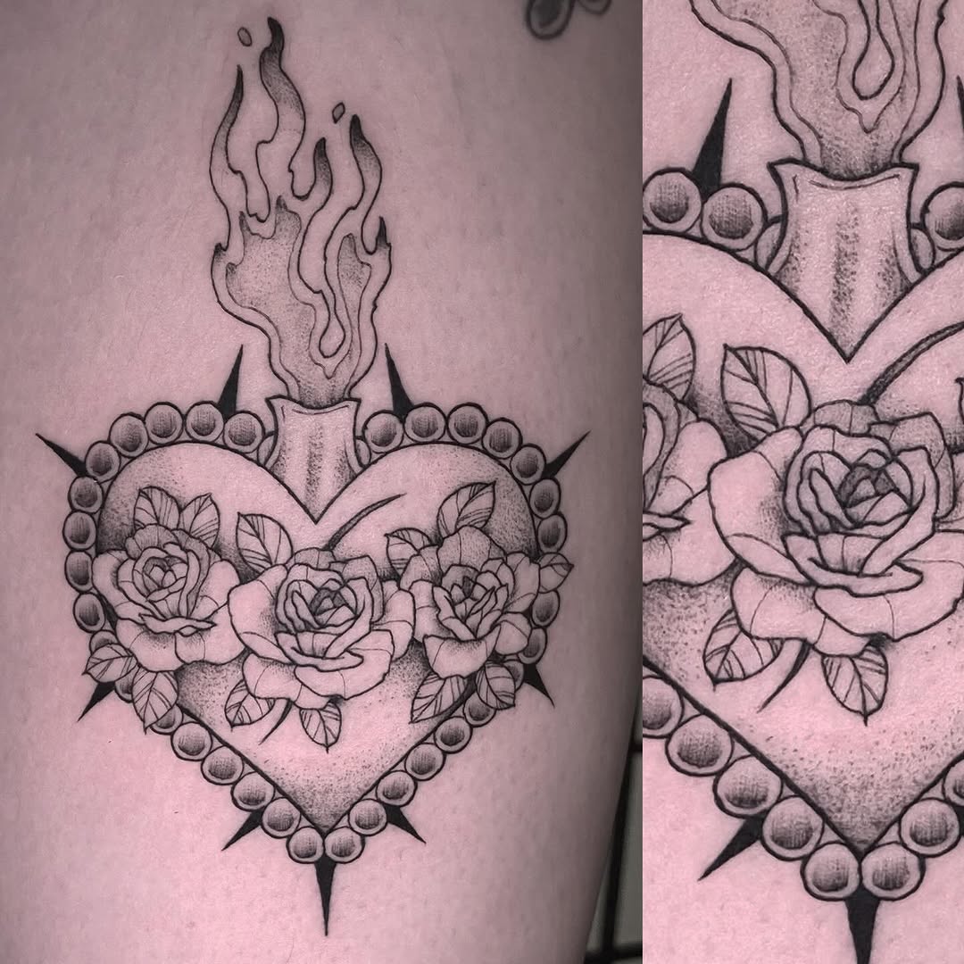 Tattoo by @tattoosbylibbey — black_and_grey
