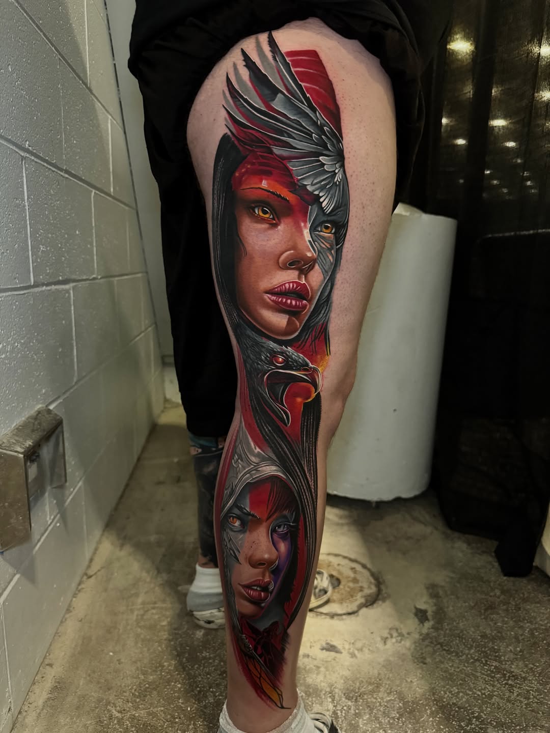Tattoo by @gallant_tattoos — realism, dark_realism