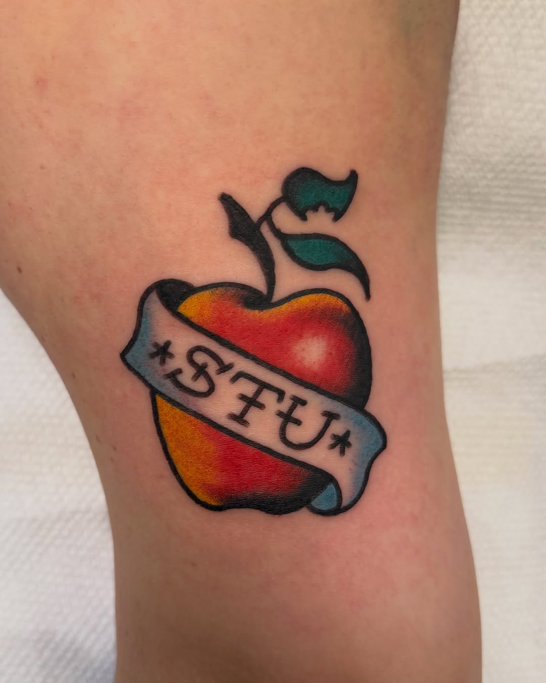 Tattoo by @stclairtattoo — american_traditional, lettering_script