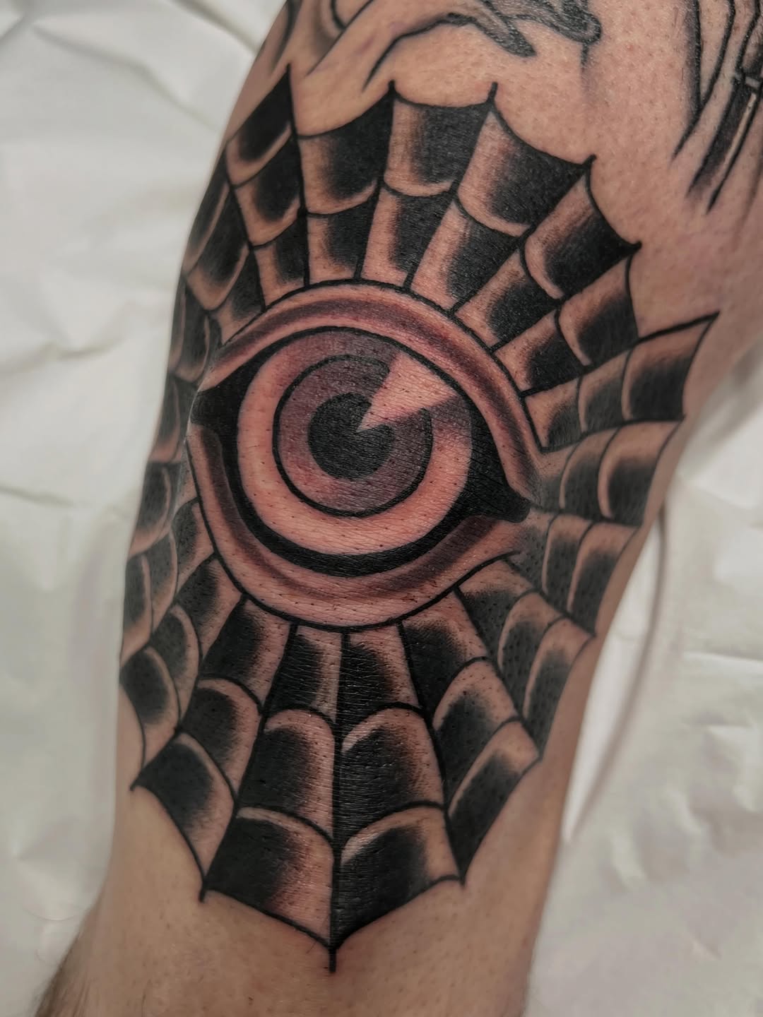 Tattoo by @kyleolson — american_traditional, black_and_grey