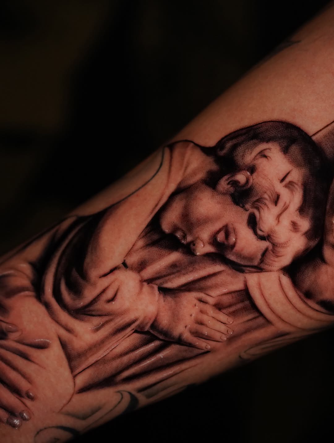 Tattoo by @inkmatic_ — realism, black_and_grey