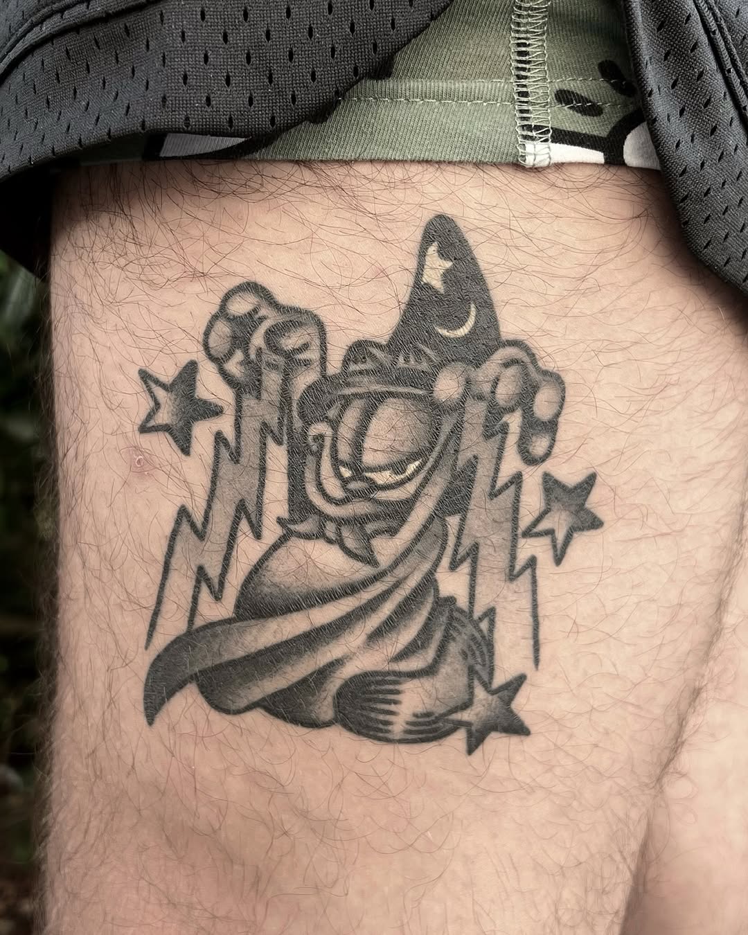 Tattoo by @peachtattoos — american_traditional, new_school