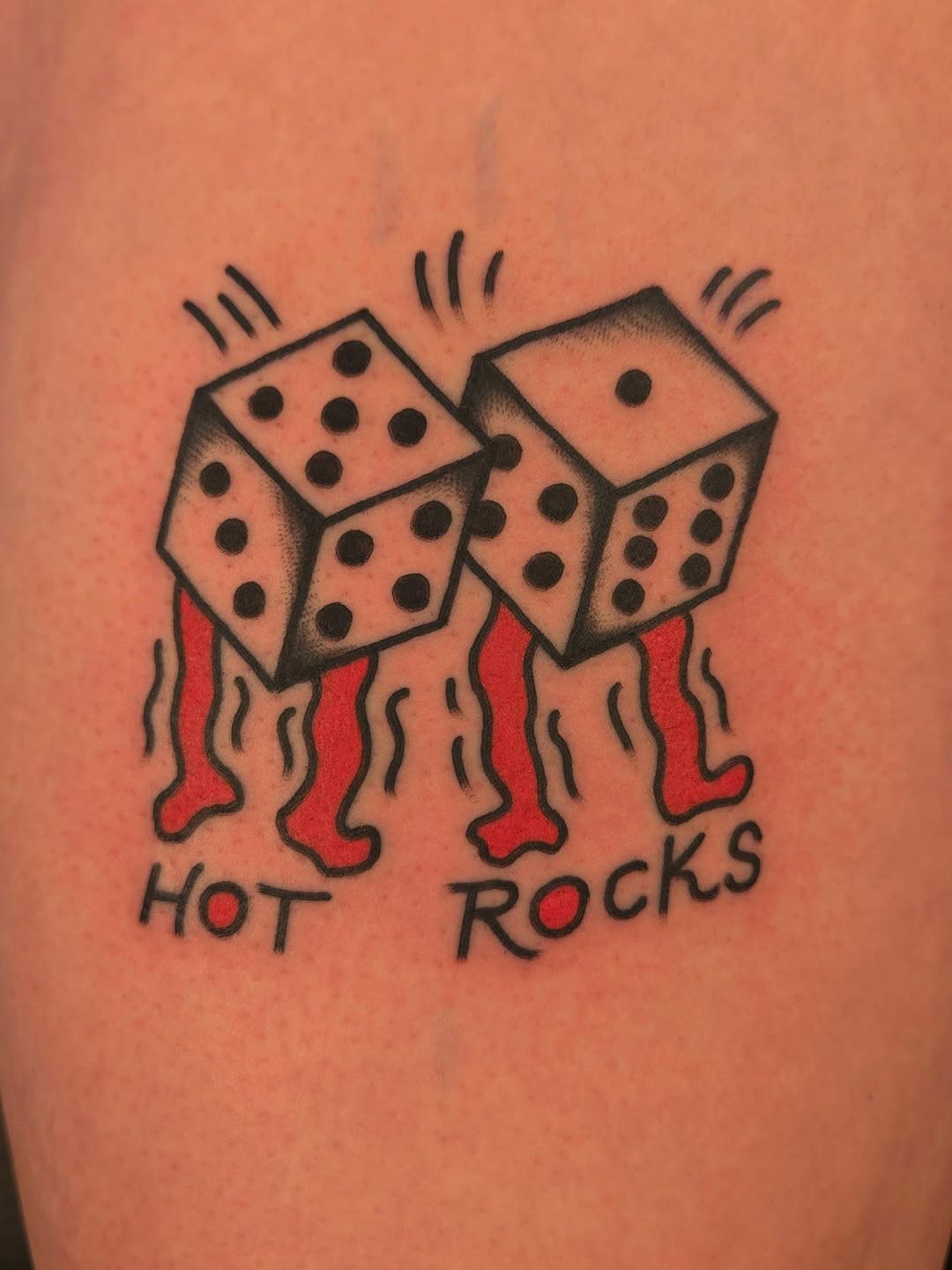 Tattoo by @dekeharms — american_traditional, illustrative