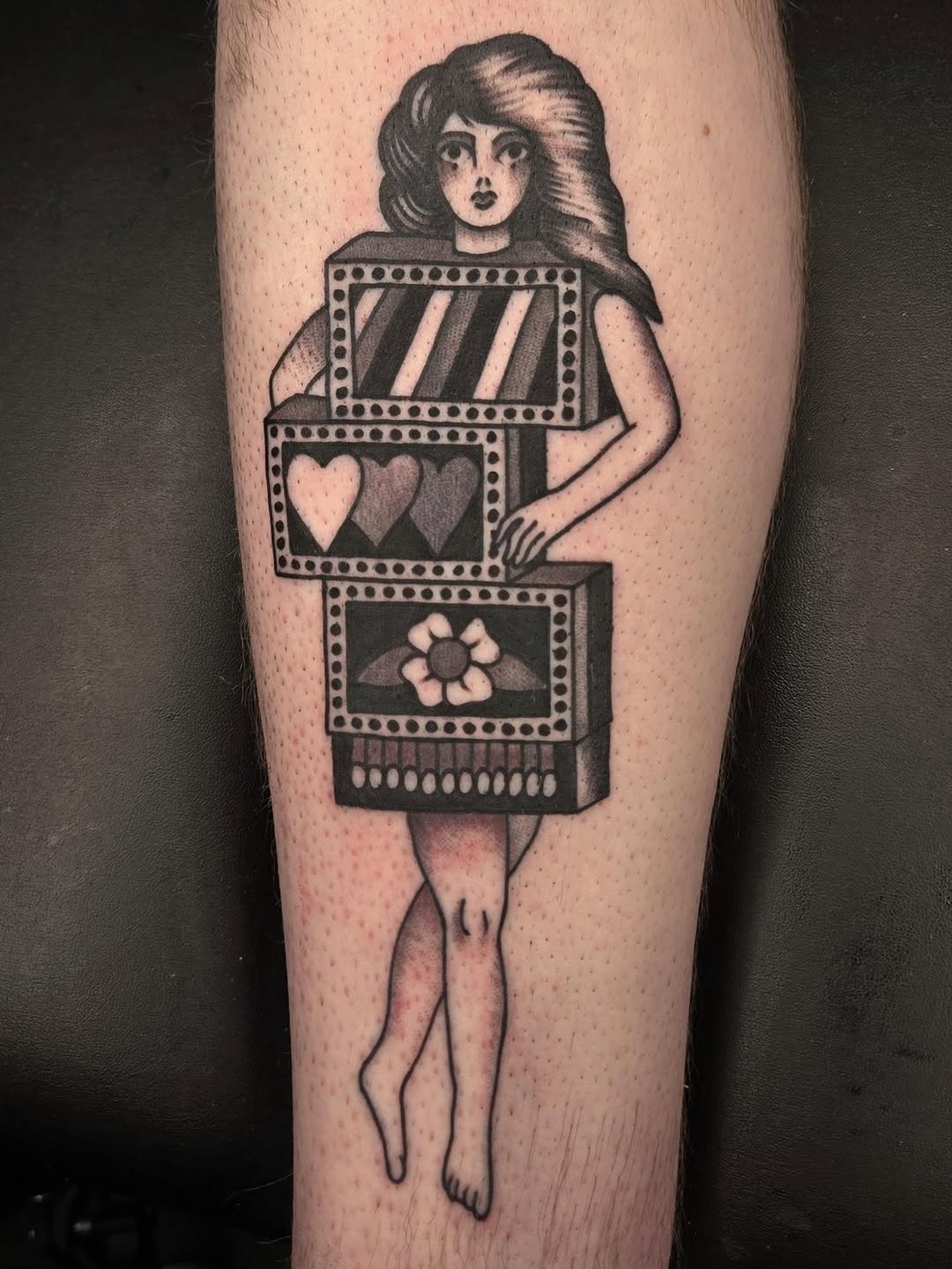 Tattoo by @dekeharms — american_traditional, illustrative