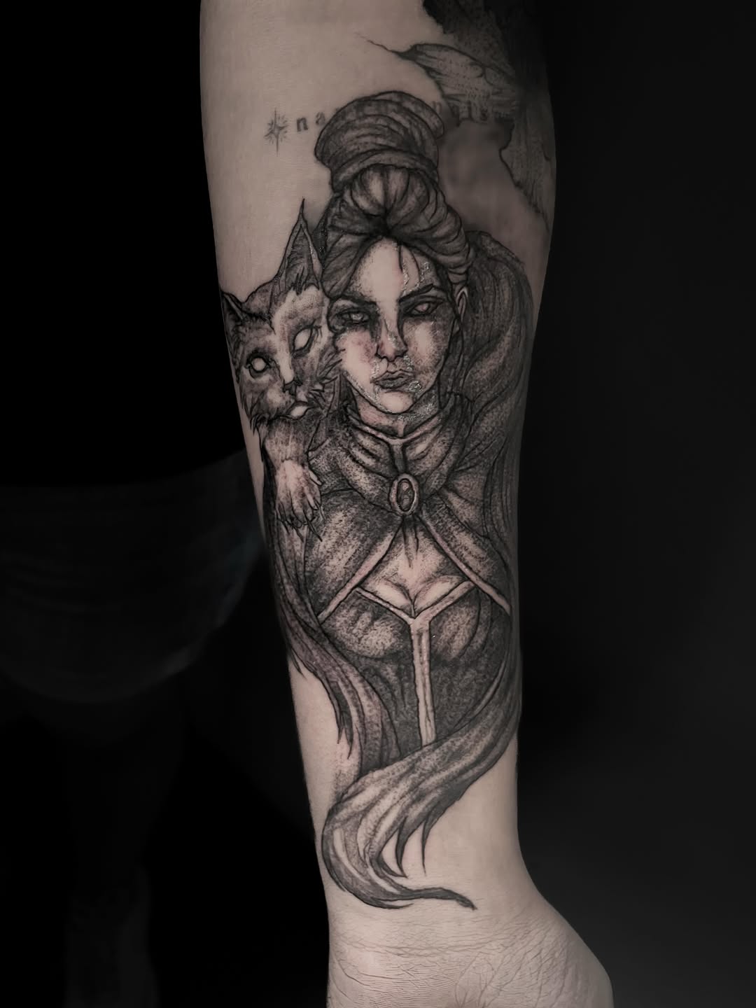 Tattoo by @sixx.ink_tt β dark_realism, black_and_grey