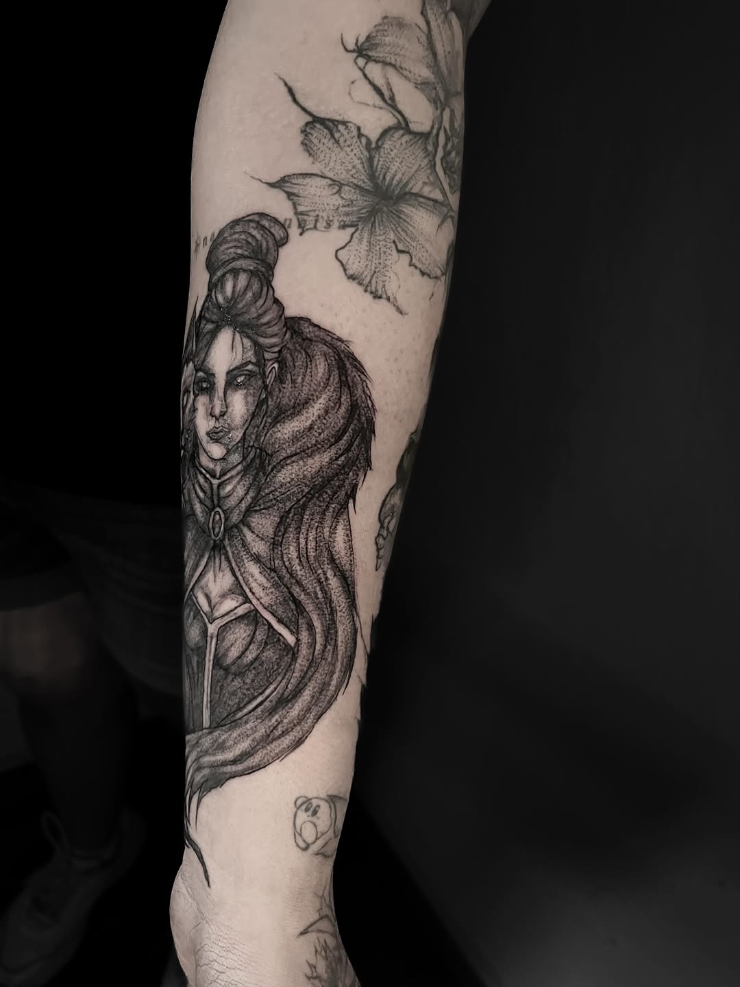 Tattoo by @sixx.ink_tt β black_and_grey, illustrative