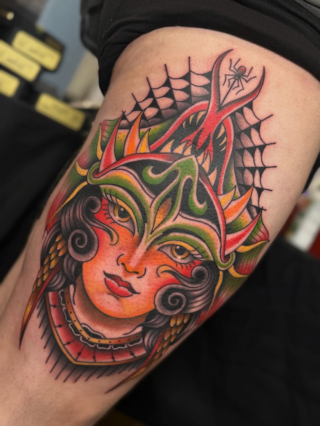Tattoo by @senemtattooer โ neo_traditional, realism