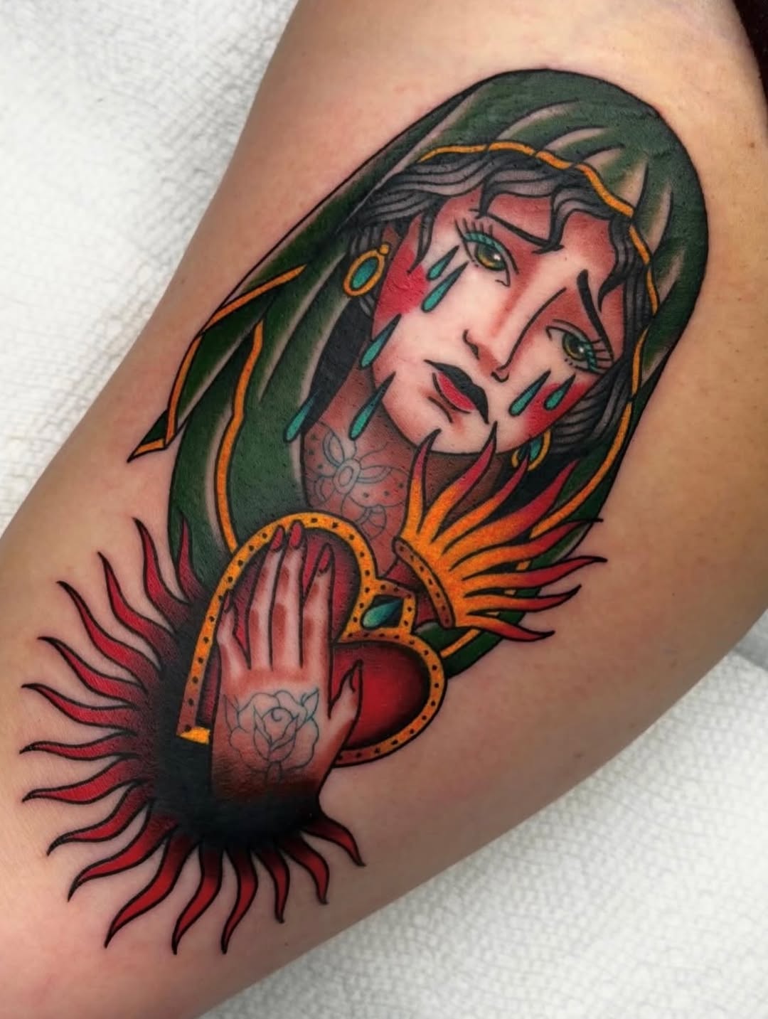 Tattoo by @senemtattooer โ american_traditional, neo_traditional