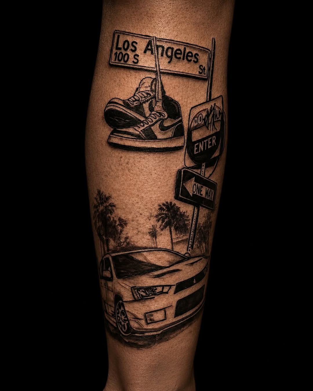 Tattoo by @inkbymontero — black_and_grey