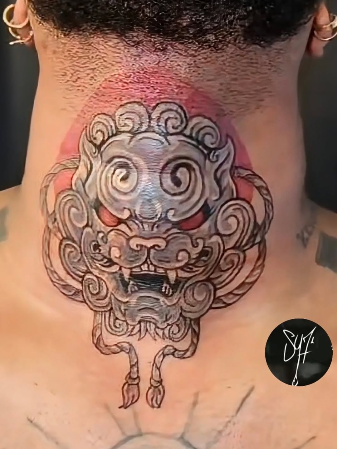 Tattoo by @sy7.tattoos — japanese_irezumi, black_and_grey