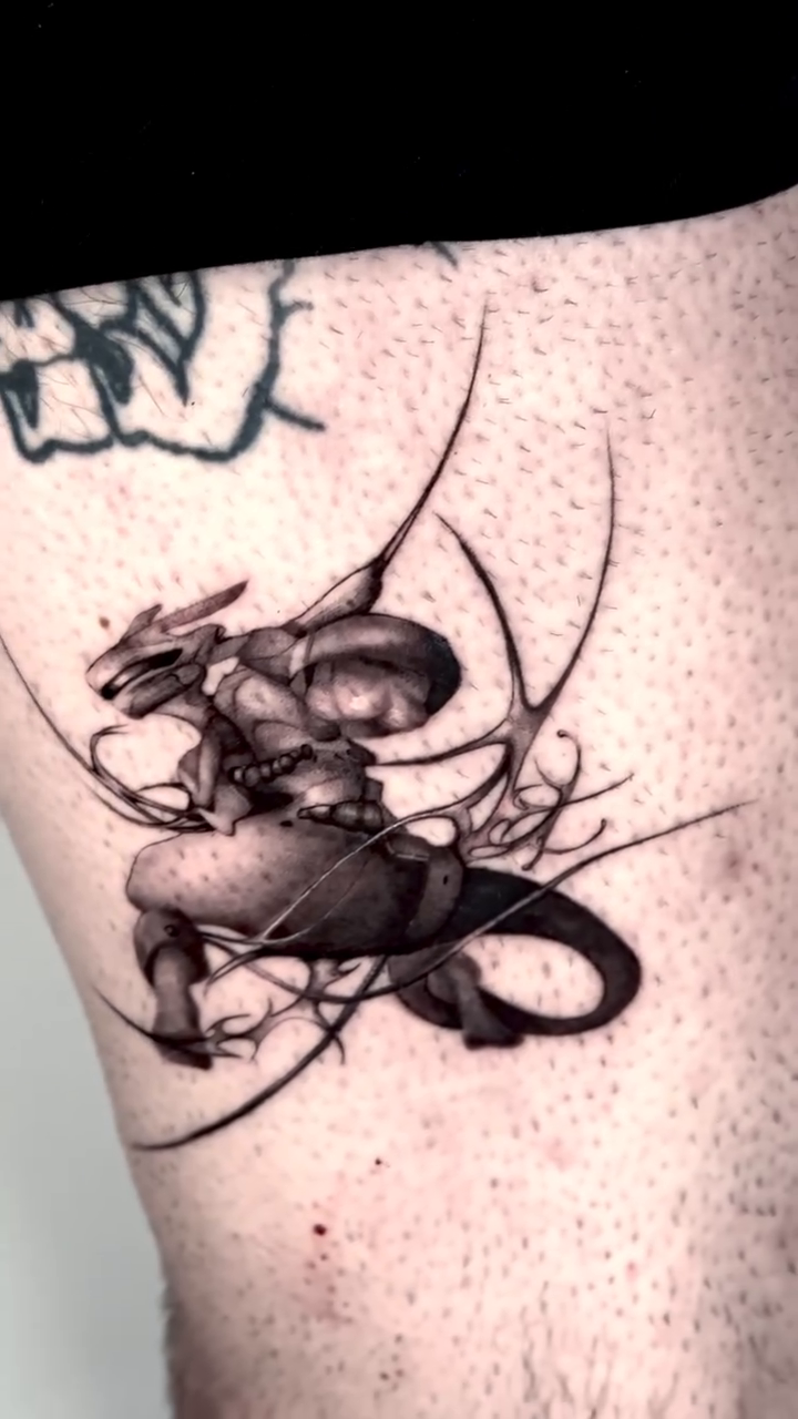 Tattoo by @martav.ink — dark_realism, black_and_grey