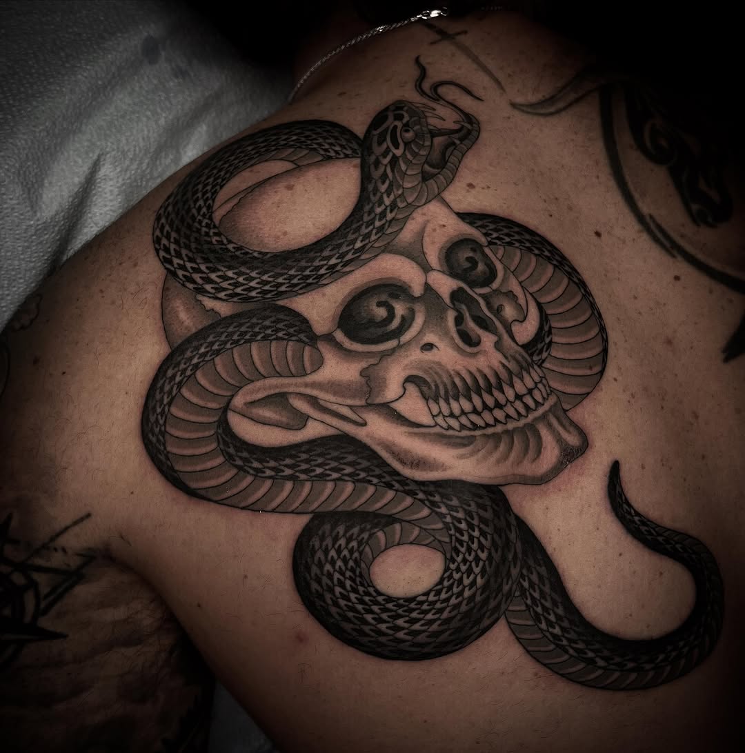 Tattoo by @linahsiaotattoo — black_and_grey, realism