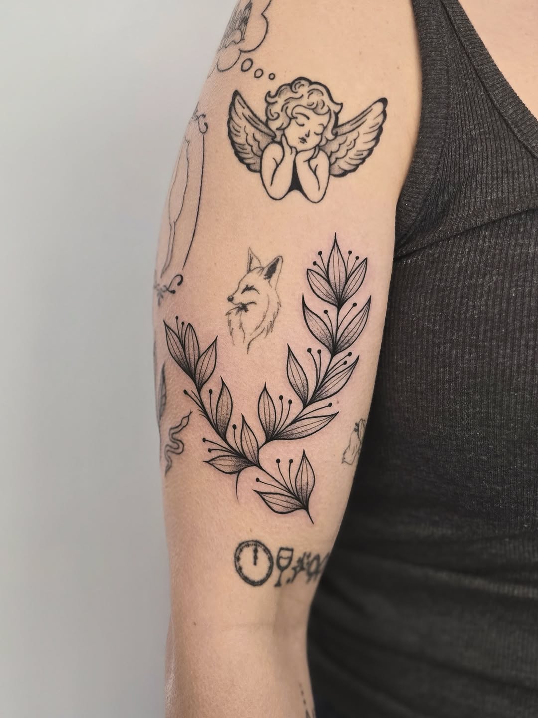 Tattoo by @kirstielewtattoo β fine_line