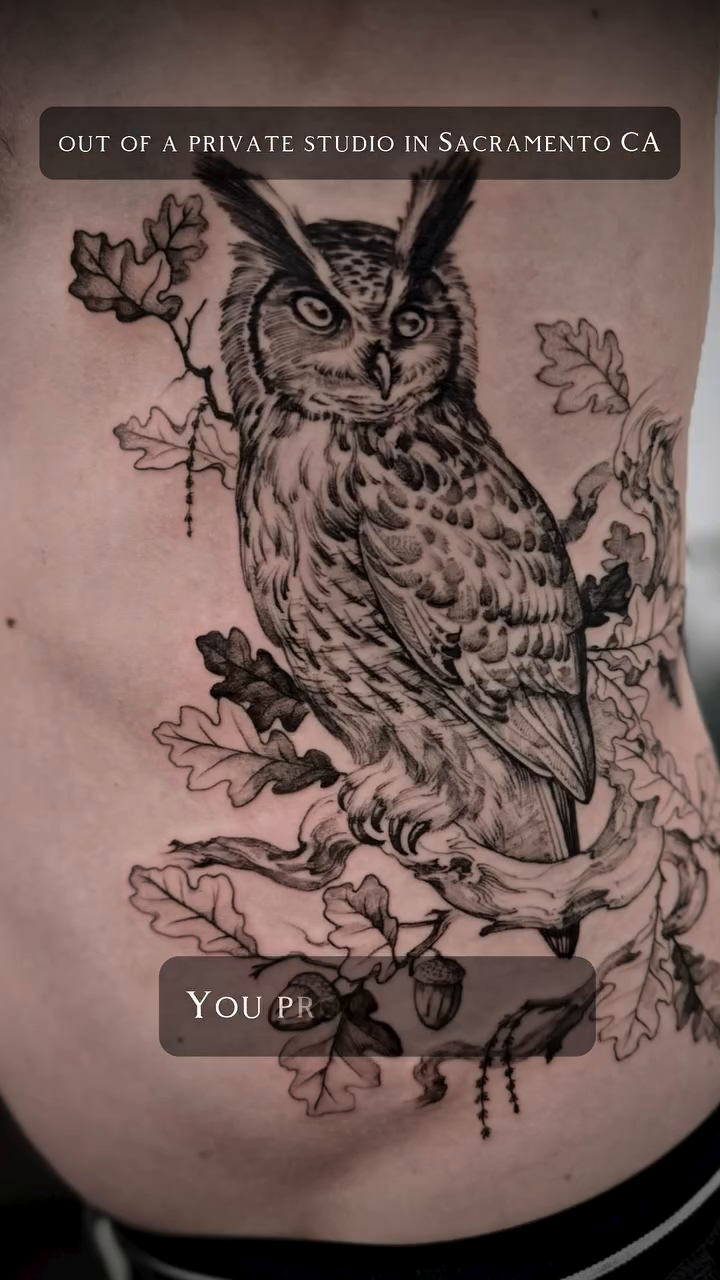 Tattoo by @bones.botany.tattoo — fine_line, black_and_grey